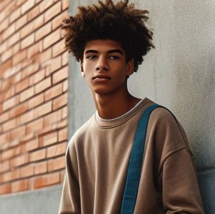 medium shot of an african guy