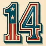 14 usa flag