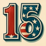 15 usa flag