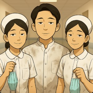 nurses are tired masks out