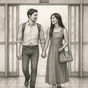 they will shop in a mall